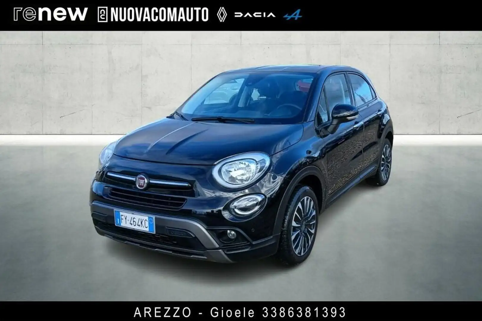 Fiat 500X 1.6 mjt Lounge 4x2 120cv my20 Nero - 1