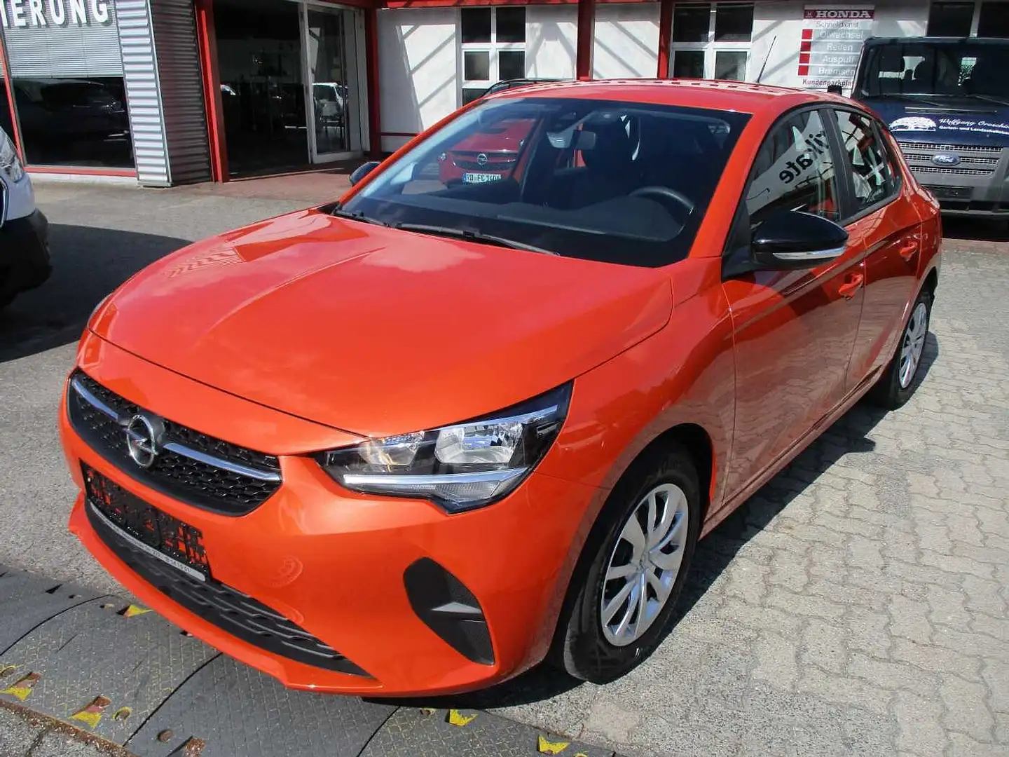 Opel Corsa 5-Türer 1.2 Edition, 1.Hand / Scheckheft Orange - 1