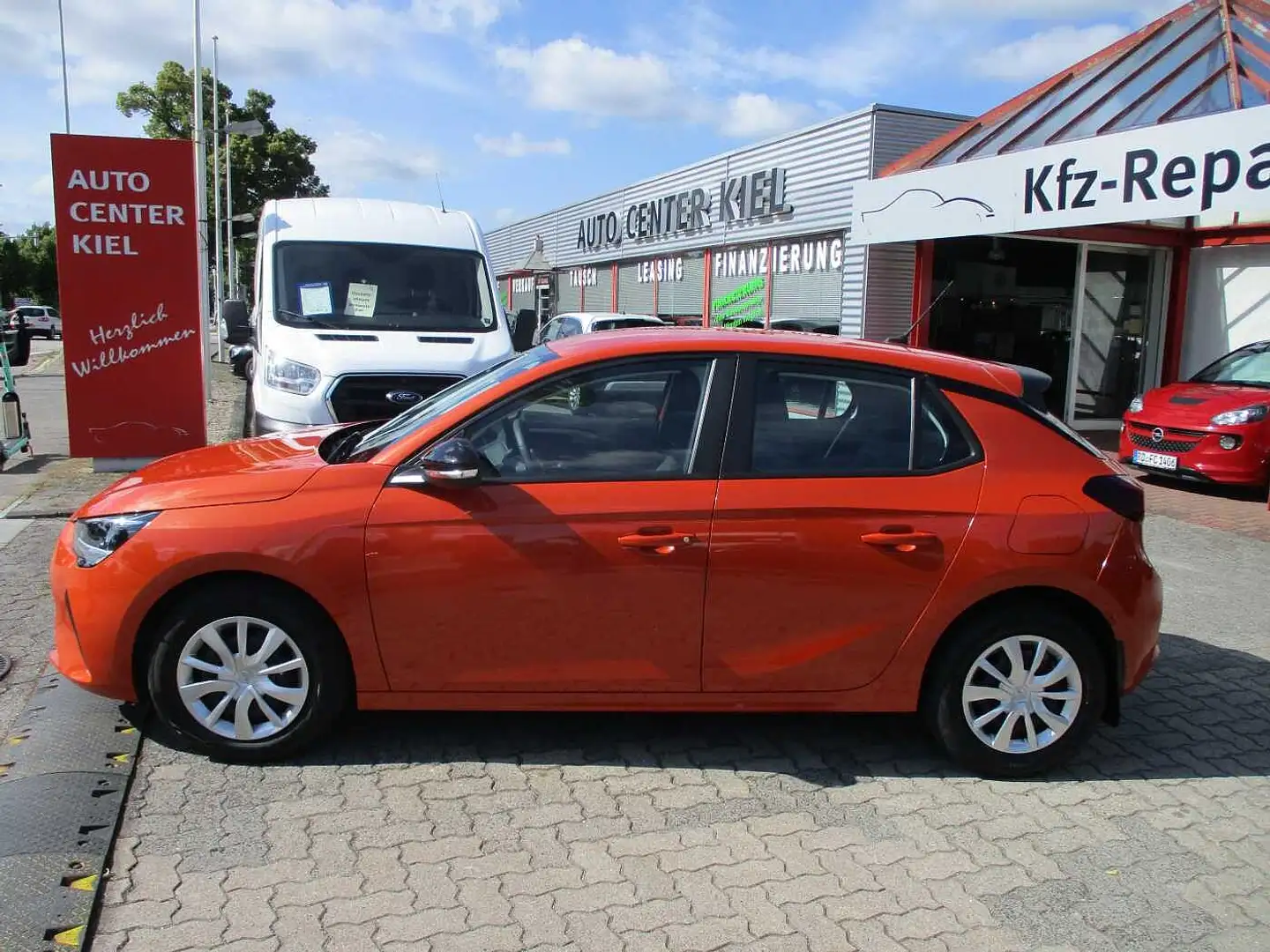Opel Corsa 5-Türer 1.2 Edition, 1.Hand / Scheckheft Orange - 2