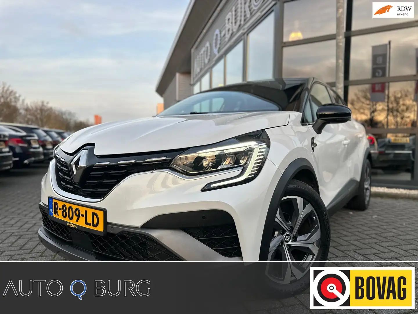 Renault Captur 1.3 TCe 140 PK | R.S. Line | Automaat | Keyless | Weiß - 1