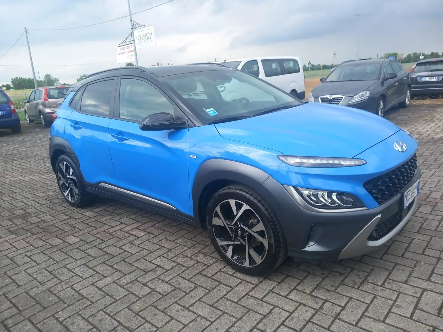 Hyundai KONA Kona 1.0 t-gdi 48V Xline Safety Pack 2wd 120cv imt Blue - 1