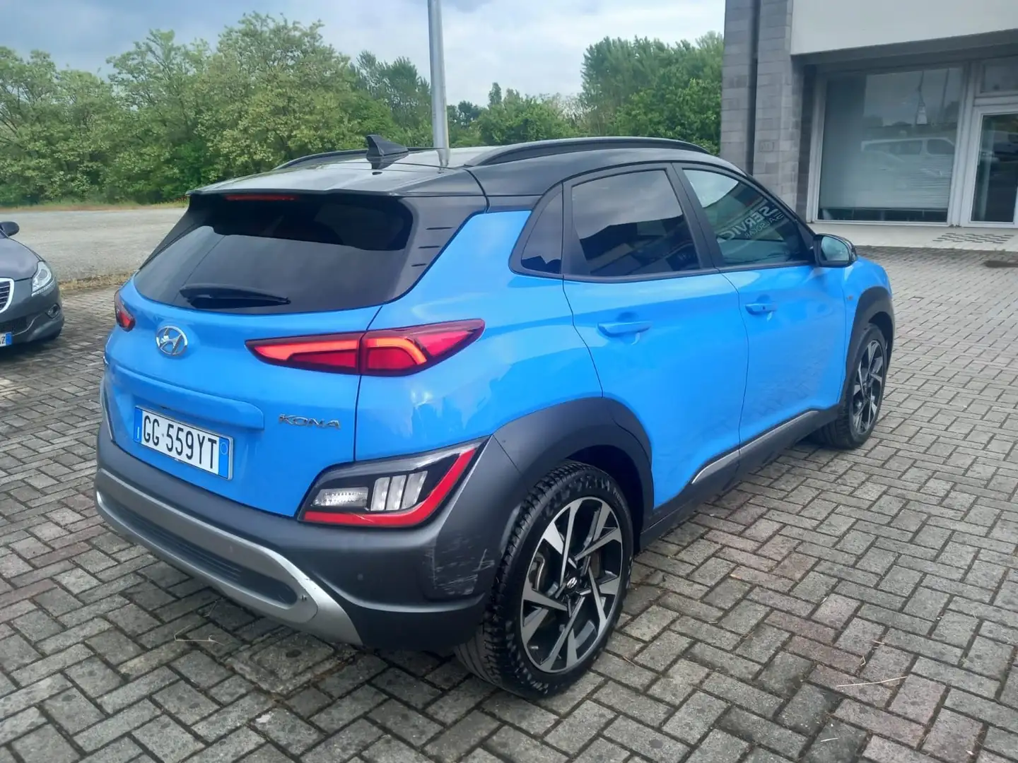 Hyundai KONA Kona 1.0 t-gdi 48V Xline Safety Pack 2wd 120cv imt Blue - 2