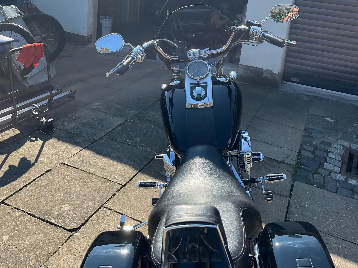 Harley-Davidson Softail Harley Davidson Softail Fxsti Negro - 1