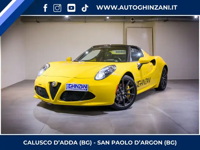 Alfa Romeo 4C 1750 TBi Spider con Pack Racing II - "PREZZO VERO"