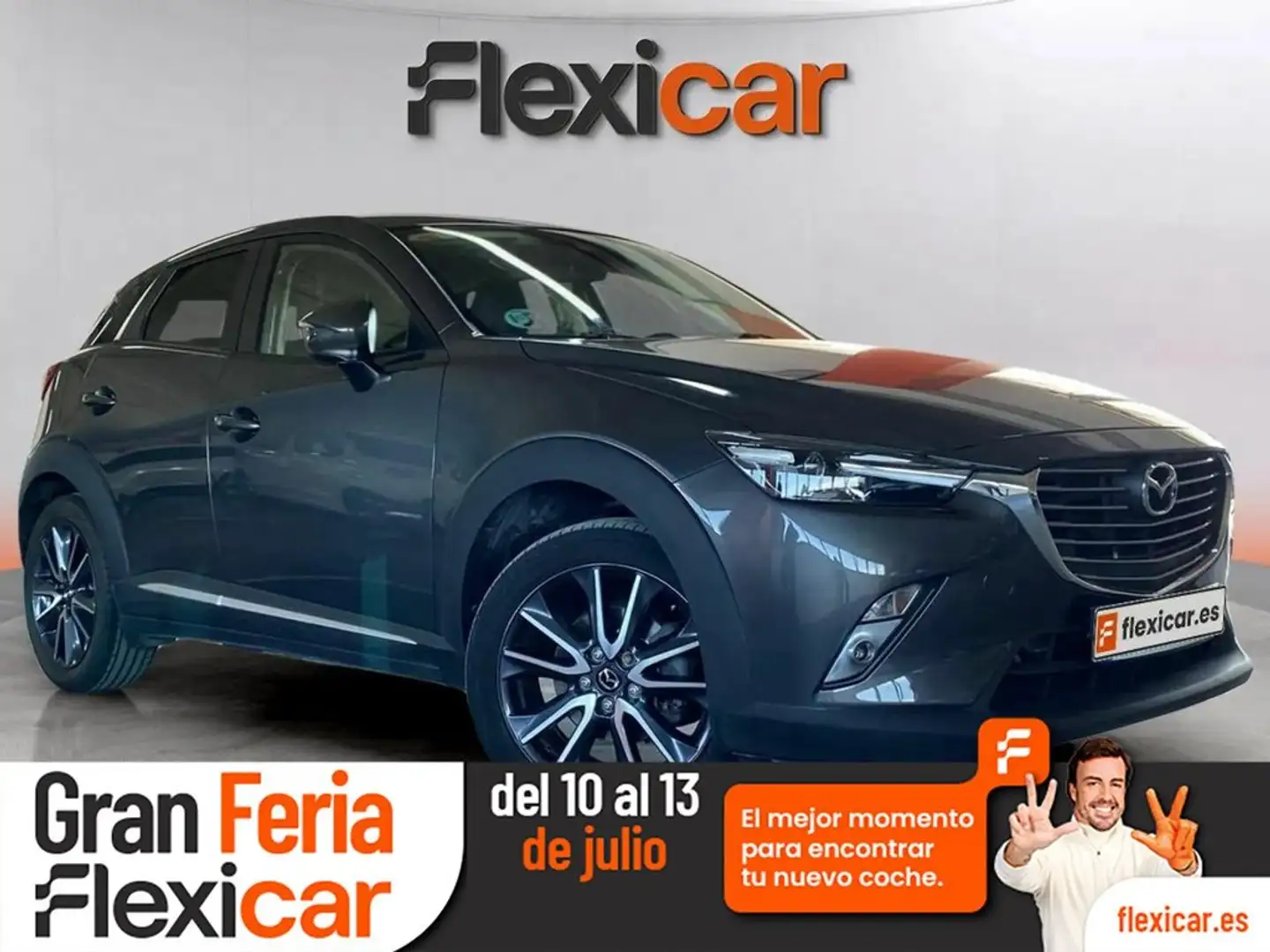 Mazda CX-3 2.0 Skyactiv-G Evolution 2WD Aut. 89kW Gris - 1