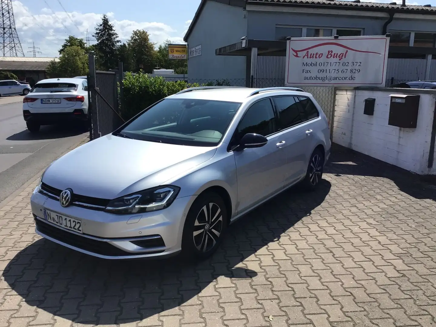Volkswagen Golf VII Variant IQ.DRIVE Start-Stopp+Klima Argent - 1