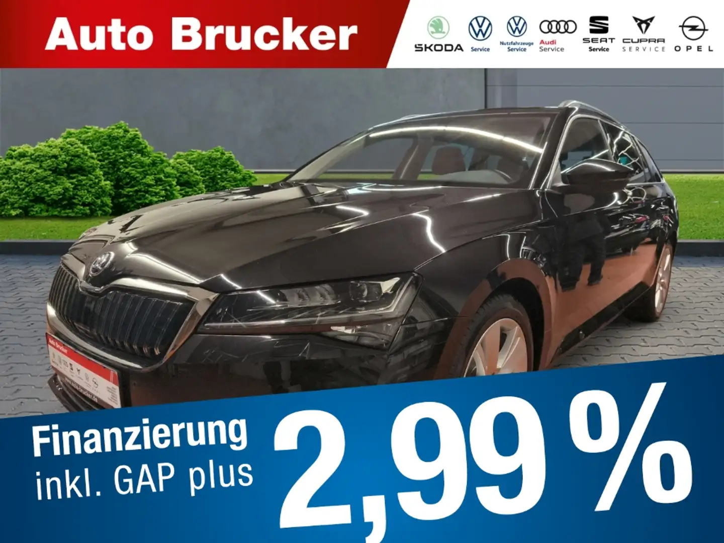 Skoda Superb Combi Style iV 1.4 TSI Hybrid+Anhängerkupplung+Nav Noir - 1