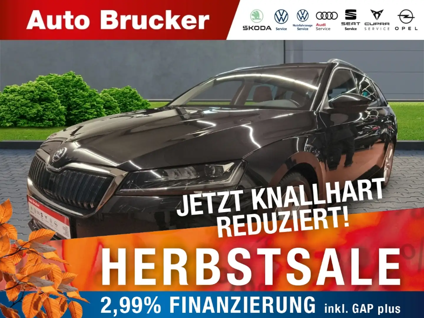 Skoda Superb Combi Style iV 1.4 TSI Hybrid+Anhängerkupplung+Nav Schwarz - 1