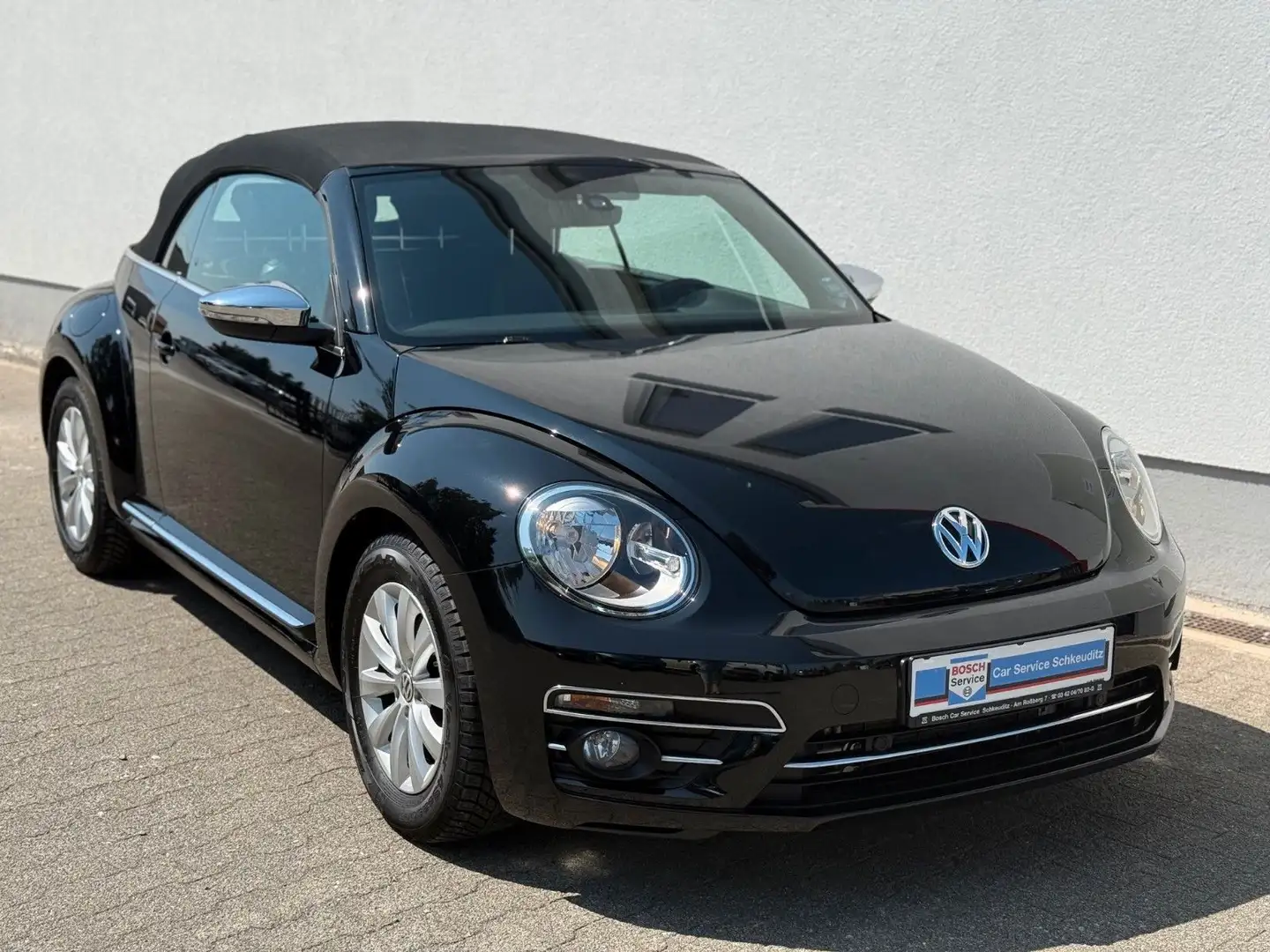 Volkswagen Beetle Cabriolet 2,0 TDI Design  Navi Sitzh. Schwarz - 2