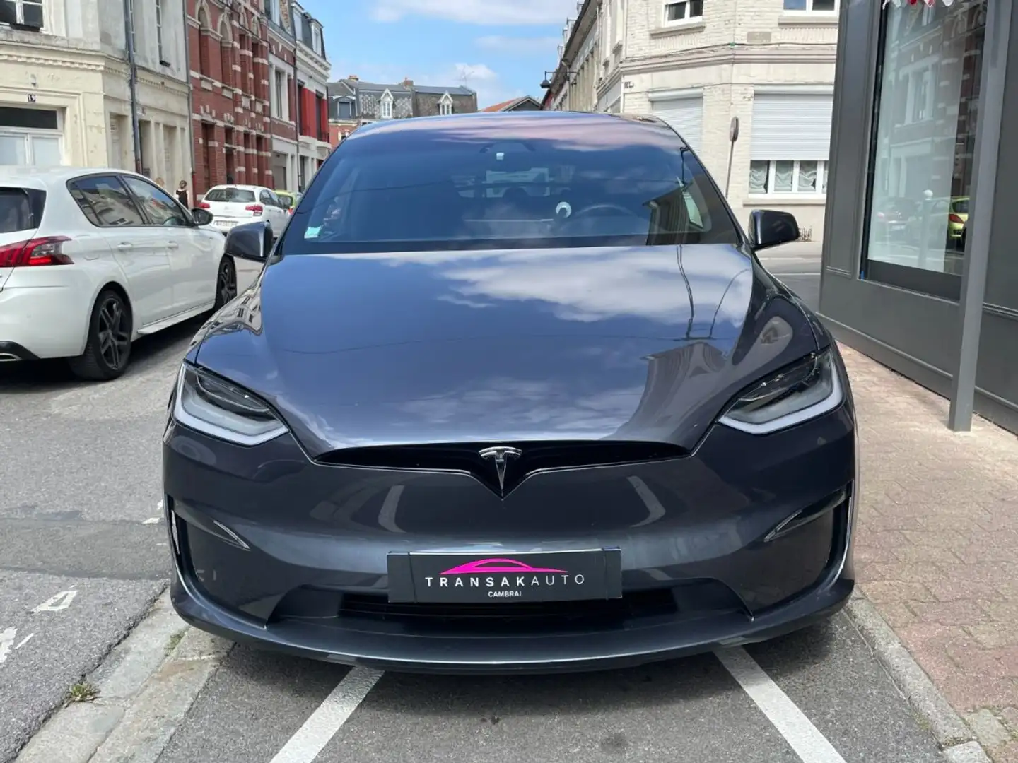 Tesla Model X Dual-Motor AWD LONG RANGE / AUTOPILOT / CONDUITE AUTONOME Gris - 2