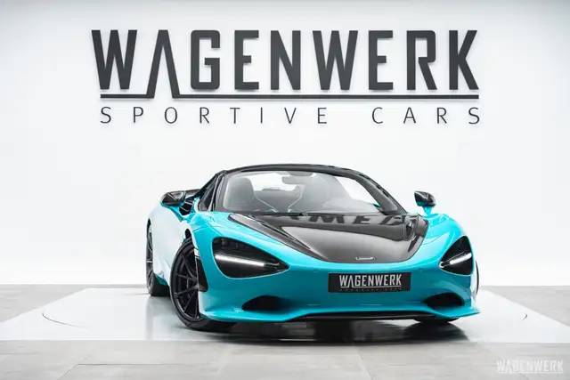 McLaren 750S Spider MSO TOKYO-CYAN WARRANTY B&W CARBONPACKAGE