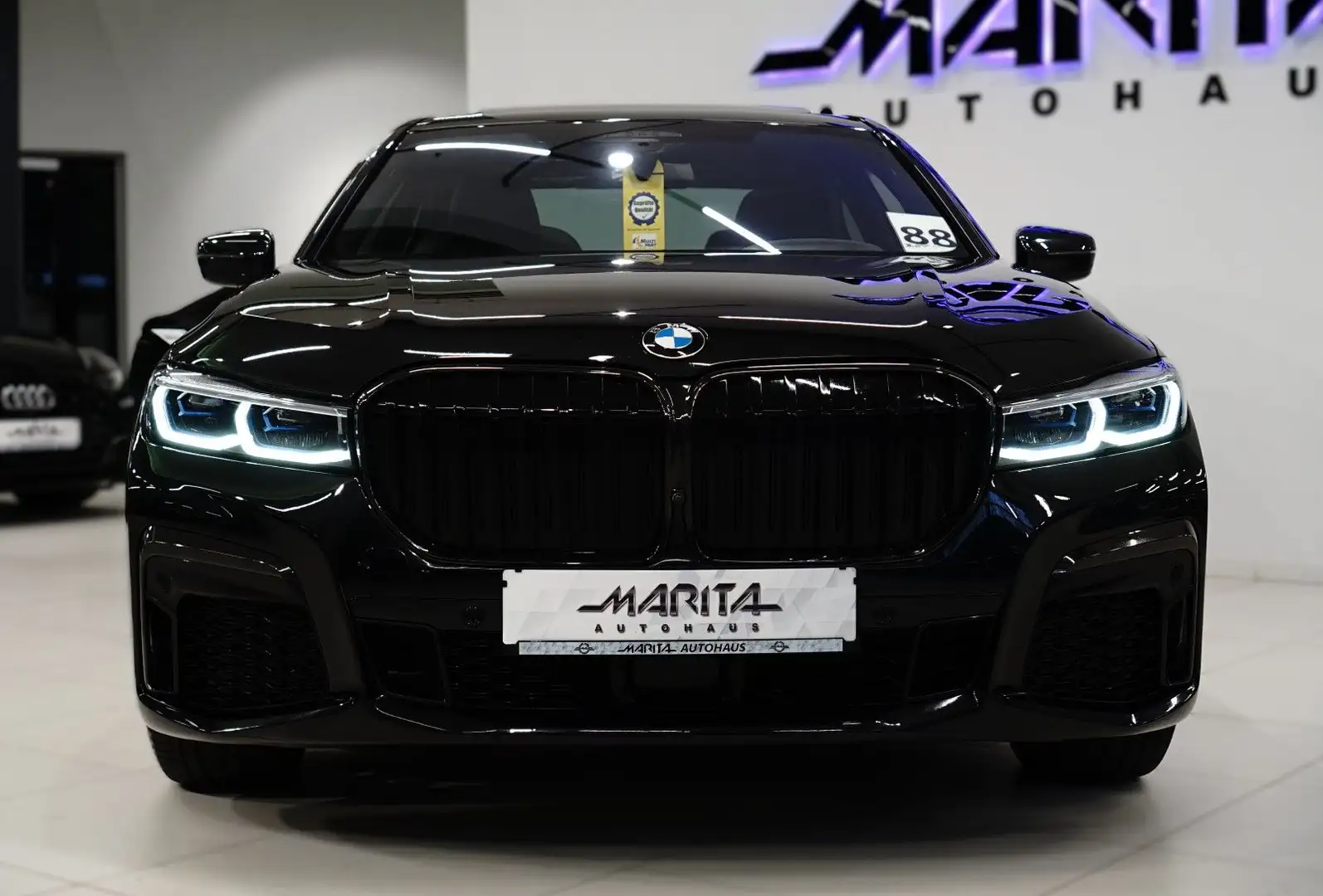 BMW 730 |M-PAKET|PANO|360°|HUD|H&K|MASAG|LUFT.|MEMMO| Czarny - 1