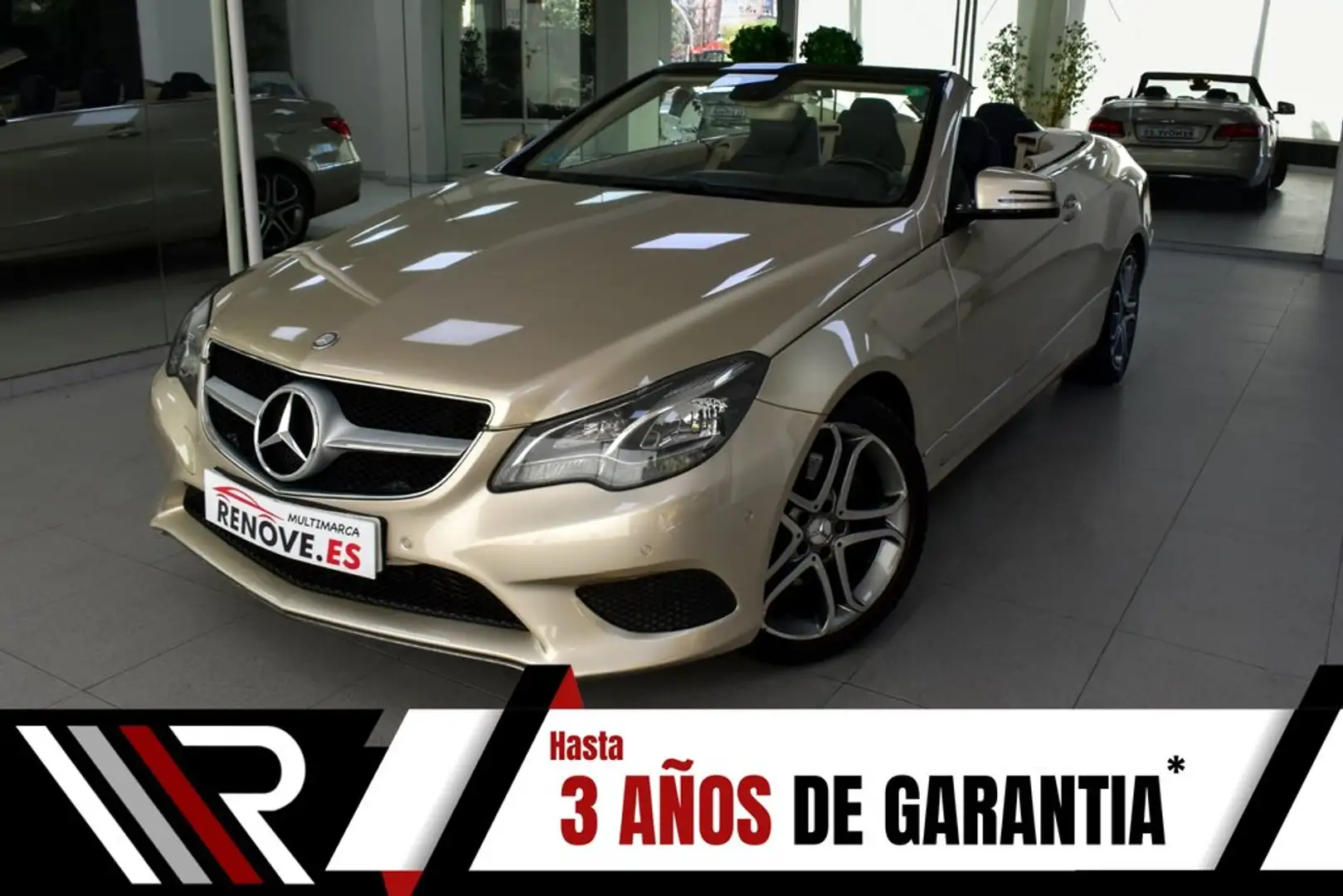 Mercedes-Benz E 200 Cabrio Beige - 1
