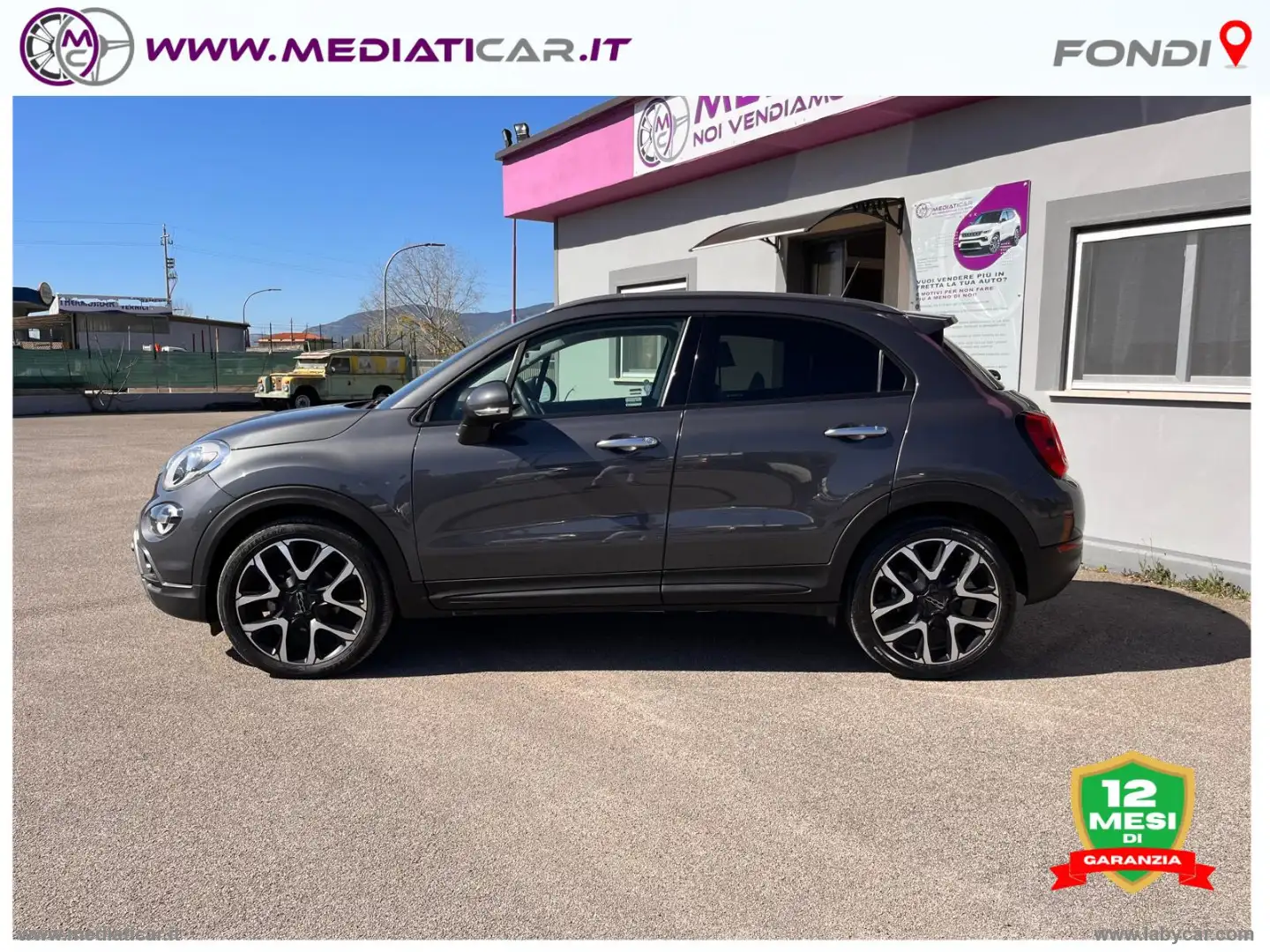 Fiat 500X 1.6 M.Jet 120 CV Cross Gris - 2
