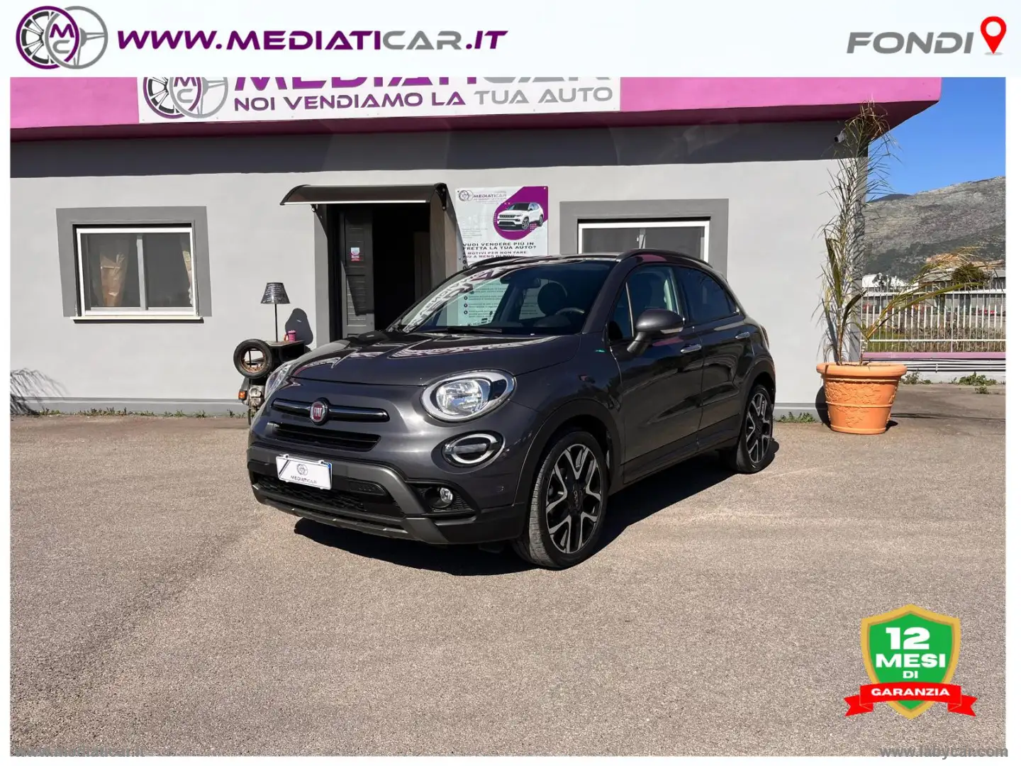 Fiat 500X 1.6 M.Jet 120 CV Cross Gris - 1