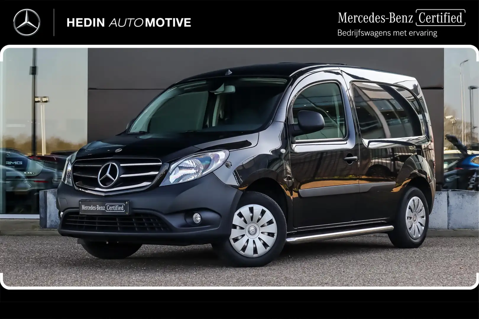 Mercedes-Benz Citan 108 | Trekhaak | Sidebars | Airco | Camera Schwarz - 1