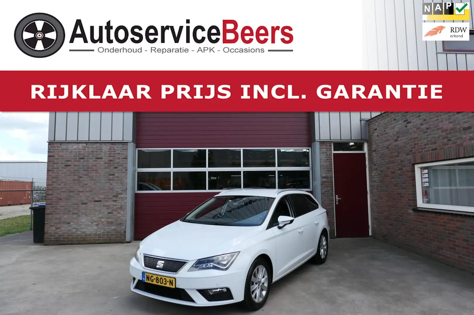SEAT Leon ST 1.0 EcoTSI Style Business Intense, Automaat, Tr Blanco - 1