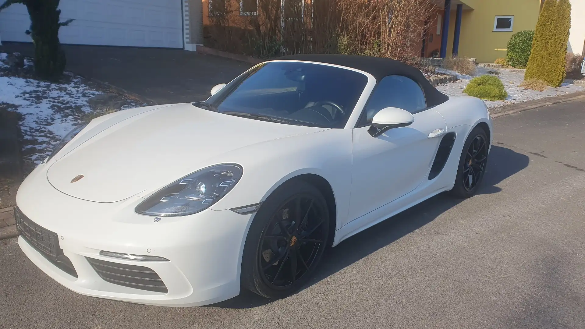 Porsche Boxster 718 Boxster * PDC/NAVI/20 Zoll/SPORTABGASANLAGE* Alb - 1