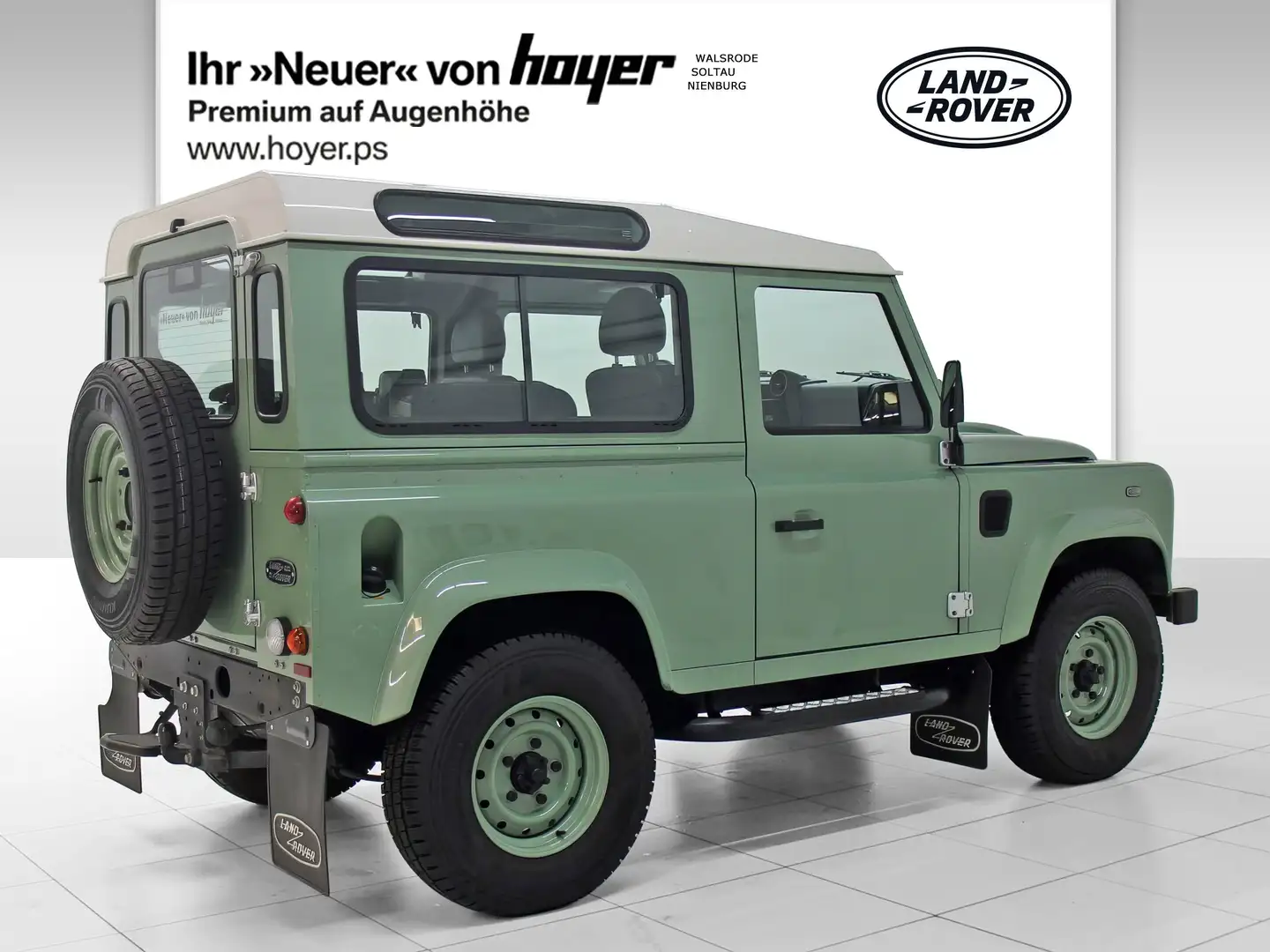 Land Rover Defender 90 DPF Station Wagon Heritage Klima Verde - 2