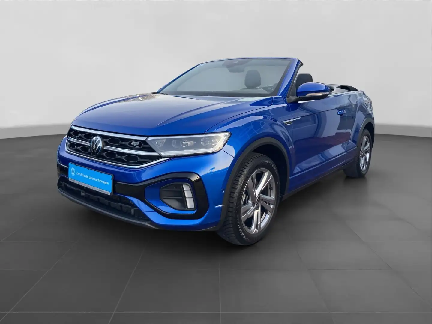 Volkswagen T-Roc Cabrio 1.5 TSI DSG R-LINE AHK IQ.DRIVE NAV Blau - 2