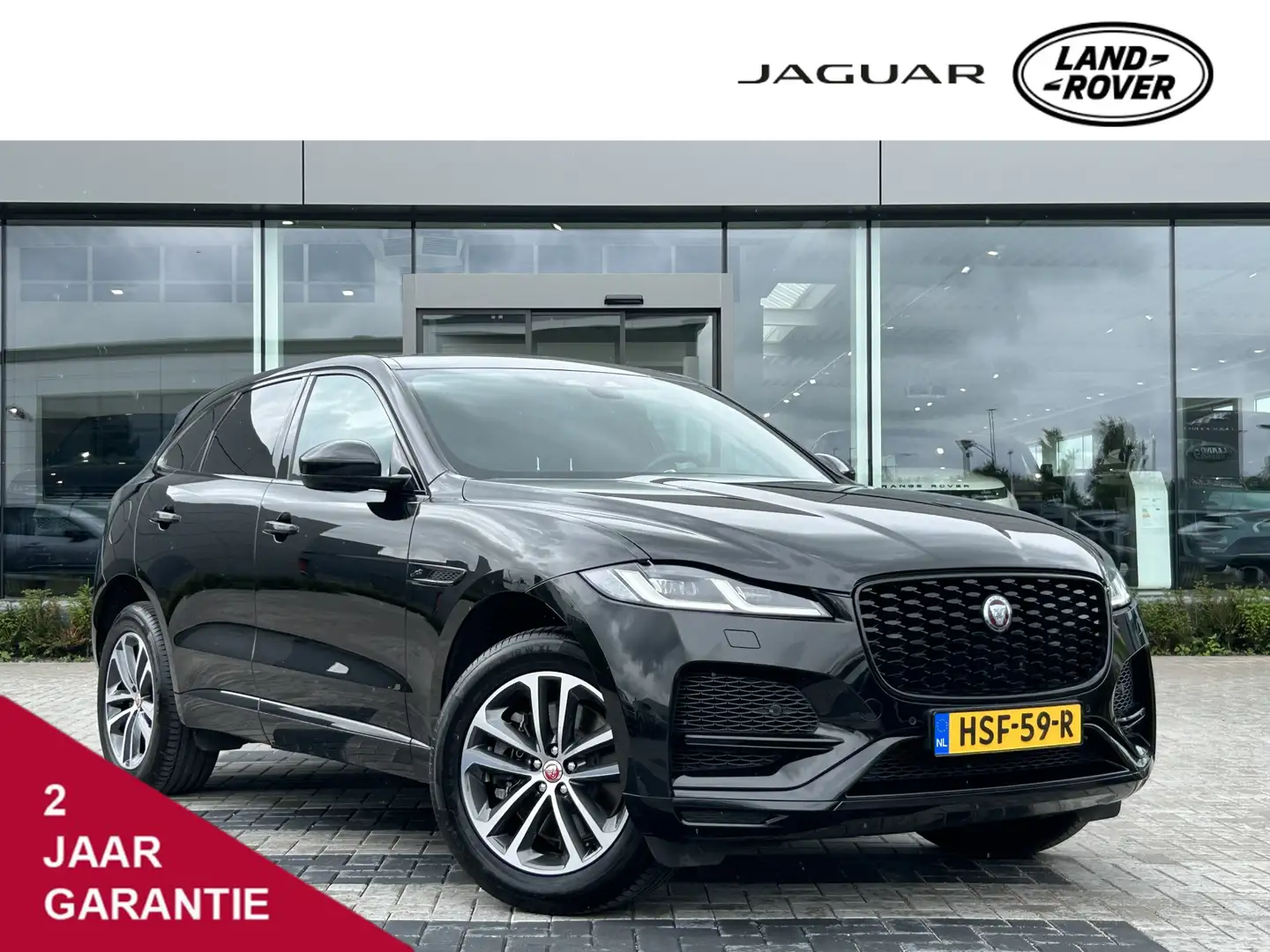 Jaguar F-Pace P400e 404pk AWD R-Dynamic S | Panoramisch schuifda Schwarz - 1
