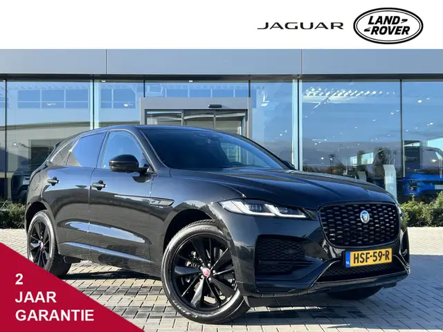 Jaguar F-Pace P400e 404pk AWD Black Edition | Panoramisch schuif