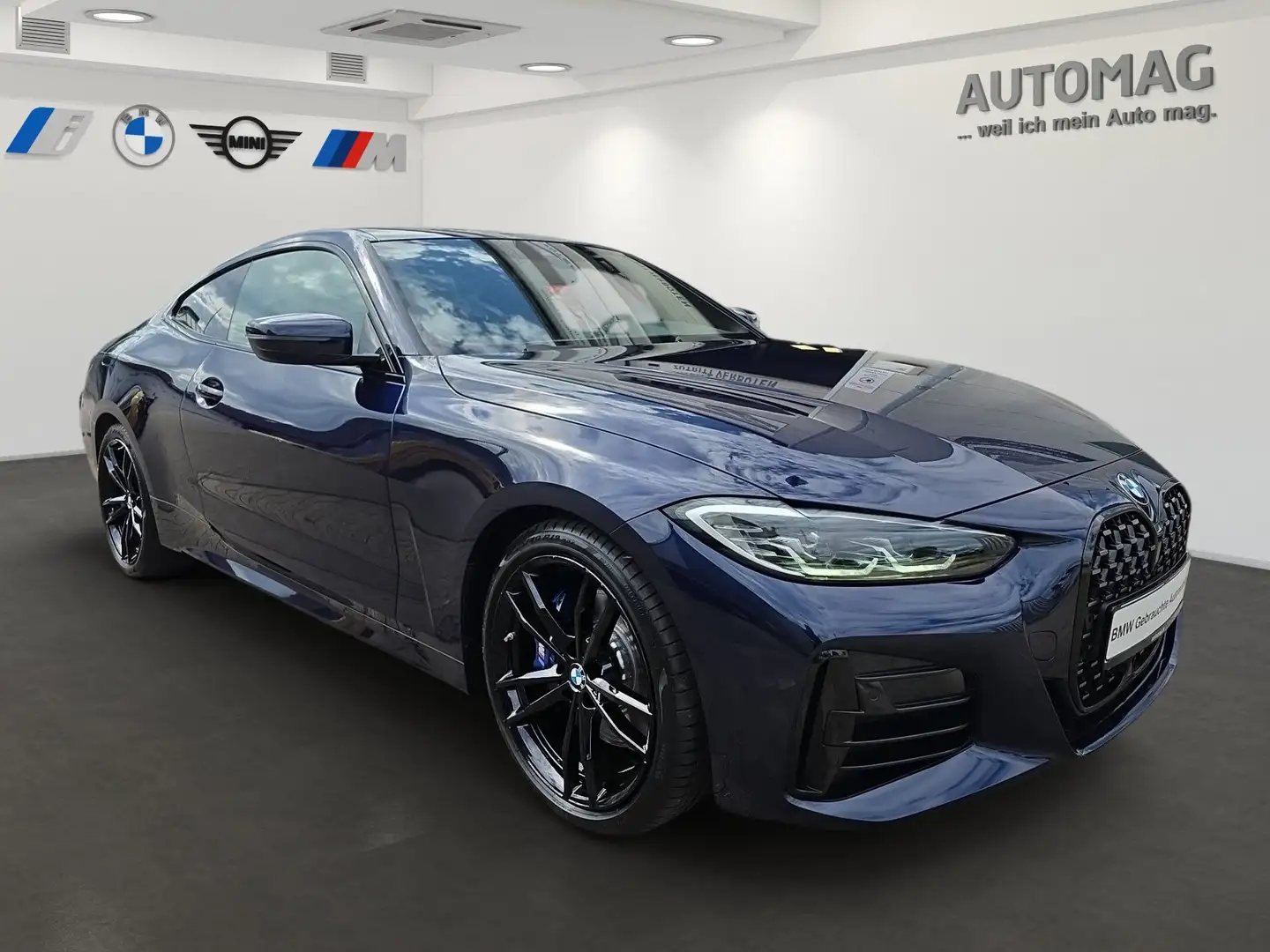 BMW M4 40i Sonderfarbe Tansanitblau*adaptives M-Fahrwerk* Blau - 2