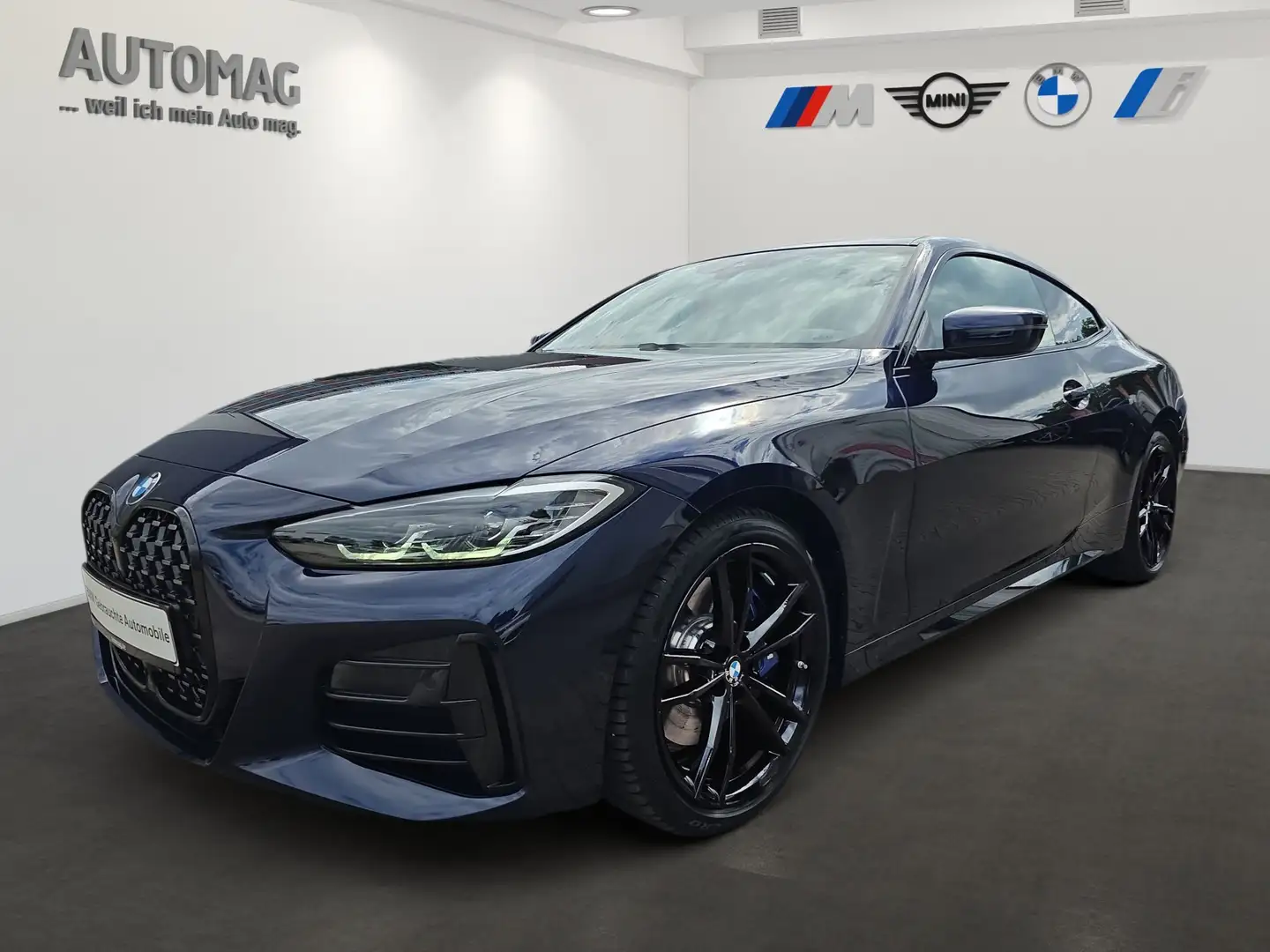 BMW M4 40i Sonderfarbe Tansanitblau*adaptives M-Fahrwerk* Blau - 1