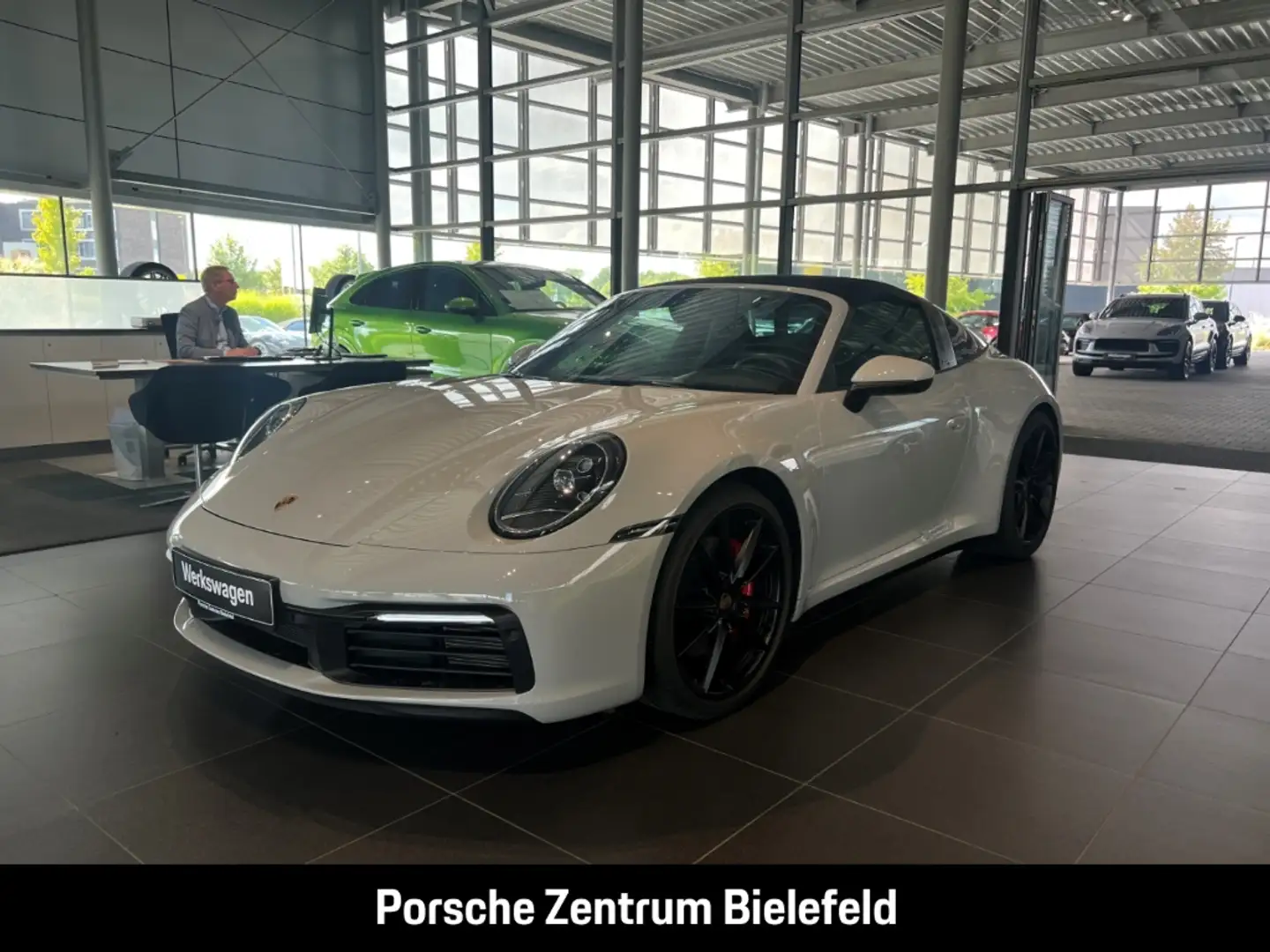 Porsche 992 911 Targa 4S BOSE Liftsystem-VA Sportabgas Blanc - 1