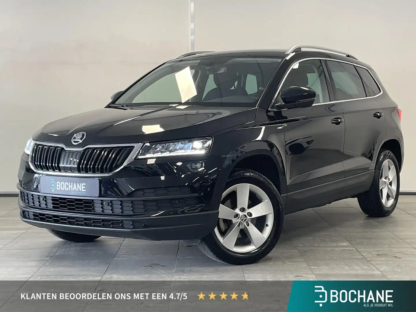 Skoda Karoq 1.0 TSI Style | DEALERONDEROUDEN | CARPLAY | PDC | Zwart - 1