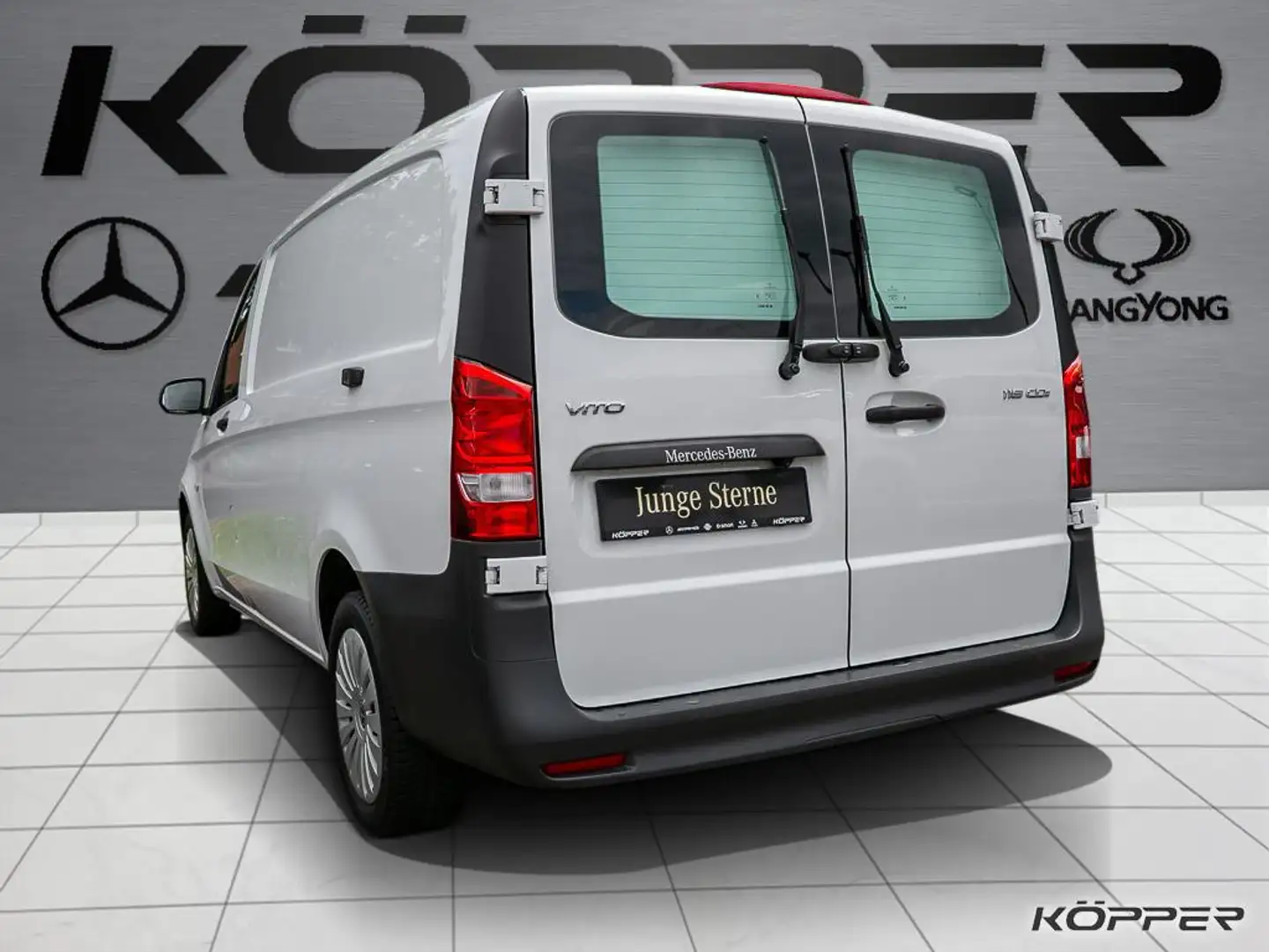 Mercedes-Benz Vito 116 CDI Kasten L Navi Kamera Easy Automatik Weiß - 2