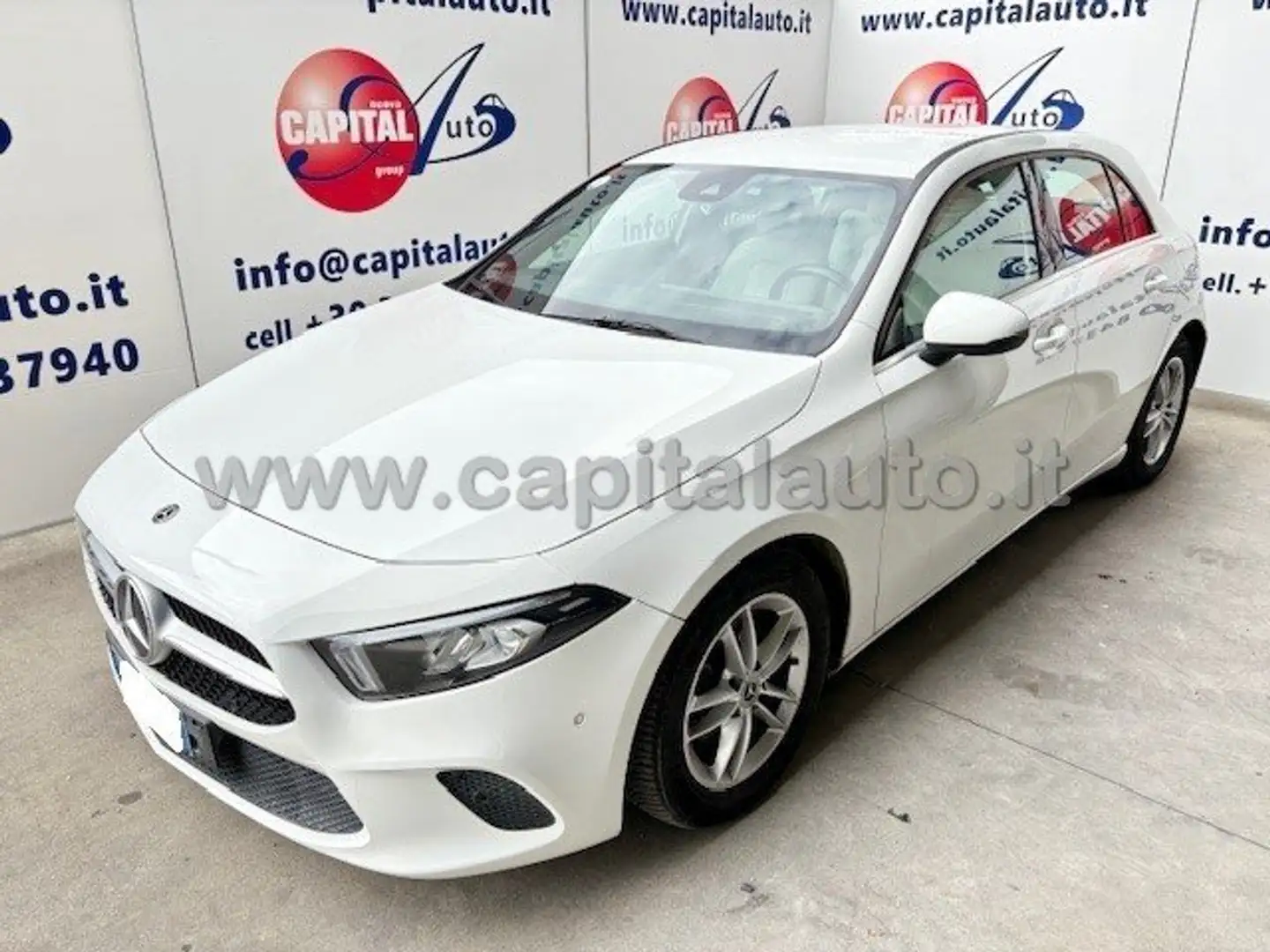 Mercedes-Benz A 180 d Business Extra auto PELLE CAMERA NAVI Blanco - 1