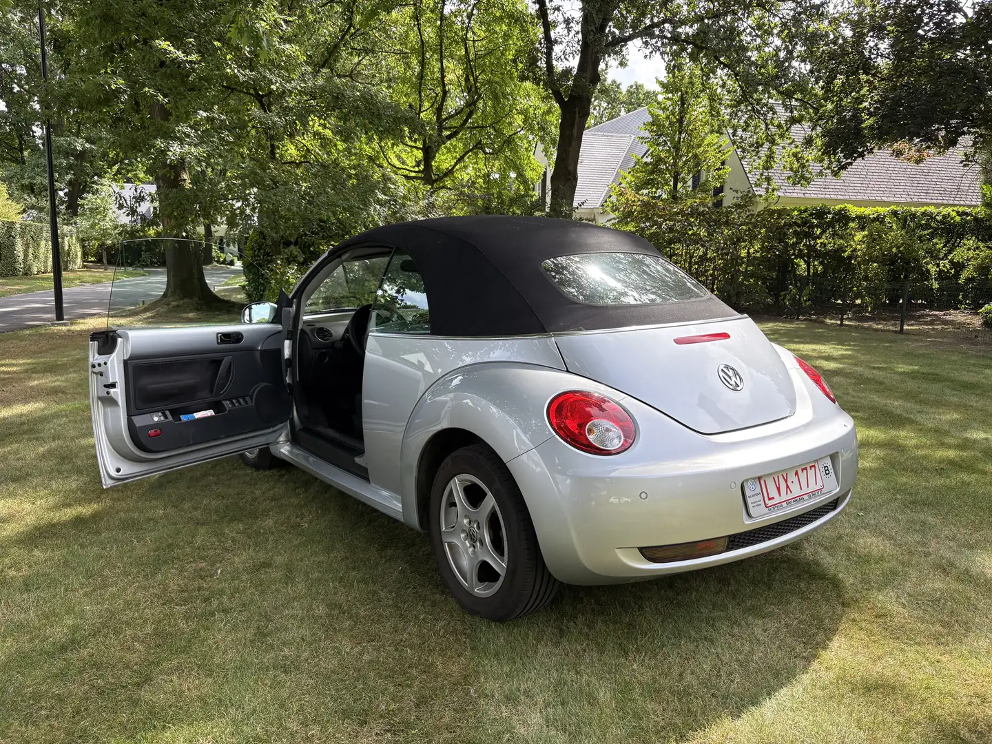 Volkswagen Beetle cabriolet Argent - 1