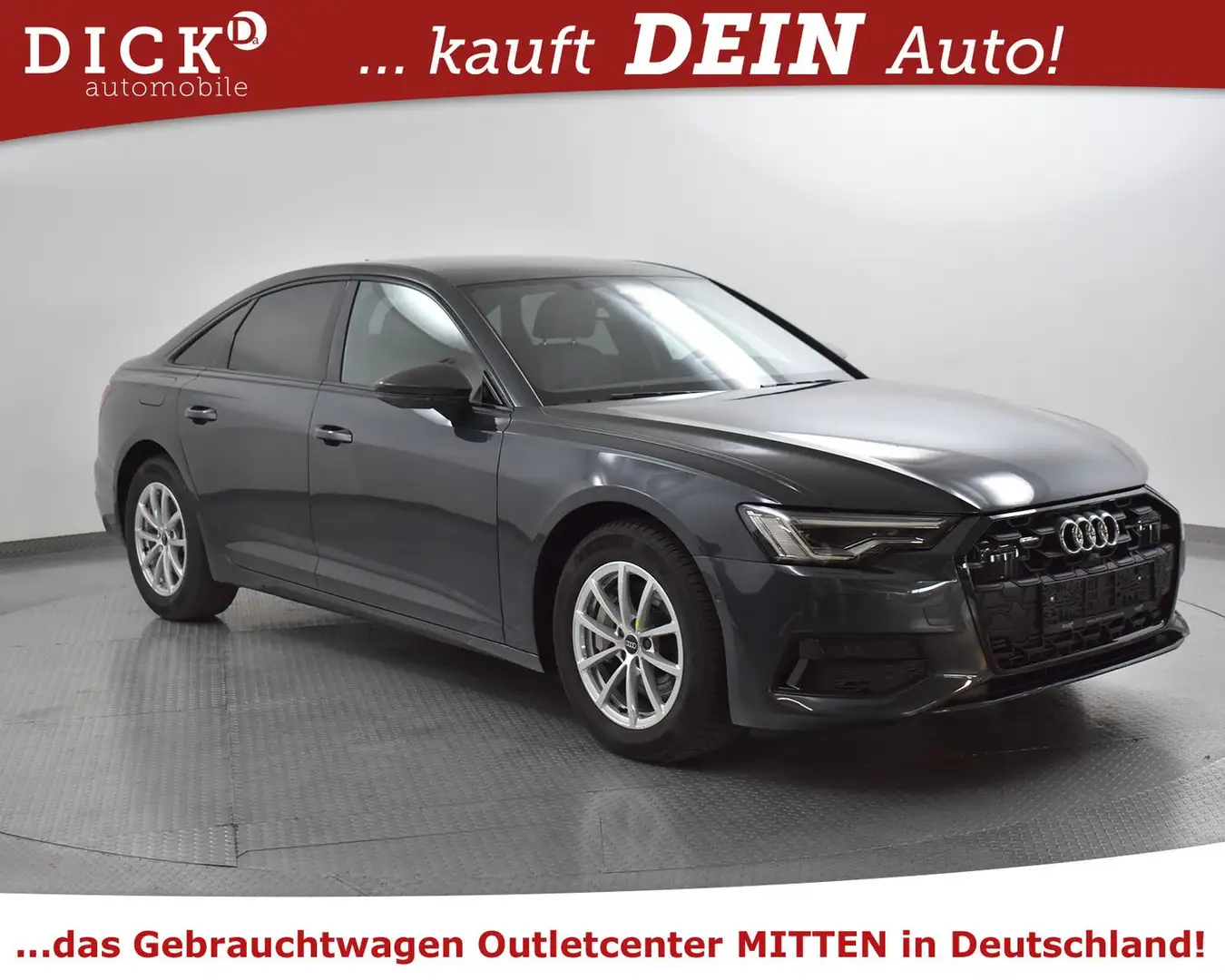 Audi A6 45TFSI Advanc Quatt VIRTU+MATR+MEMO+360+HEAD+ Gris - 1