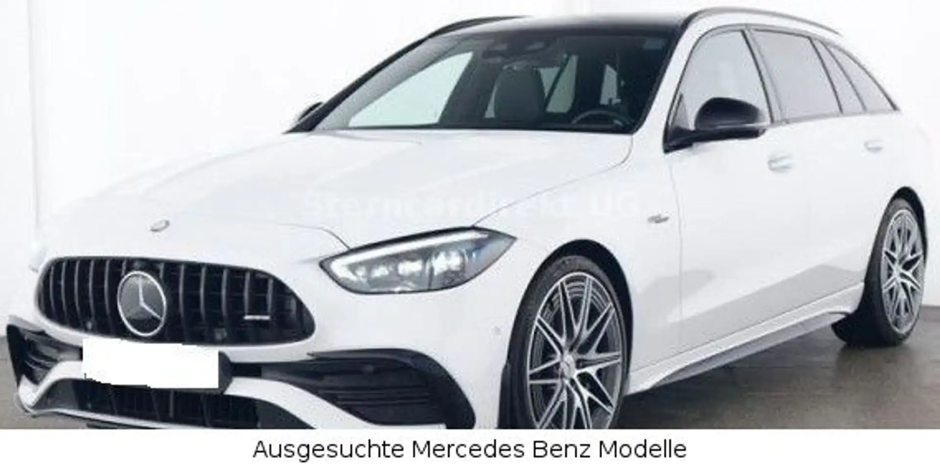 Mercedes-Benz C 43 AMG 4MATIC T AMG NIGHT PANO AMG 20" DISTRO White - 1