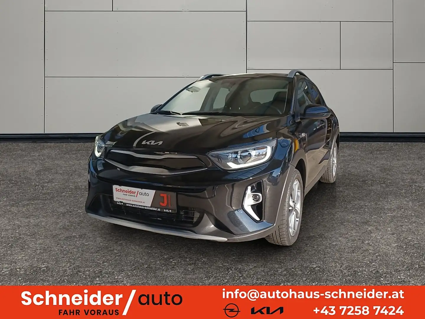 Kia Stonic 1,0 TGDI GPF ISG Silber Noir - 1