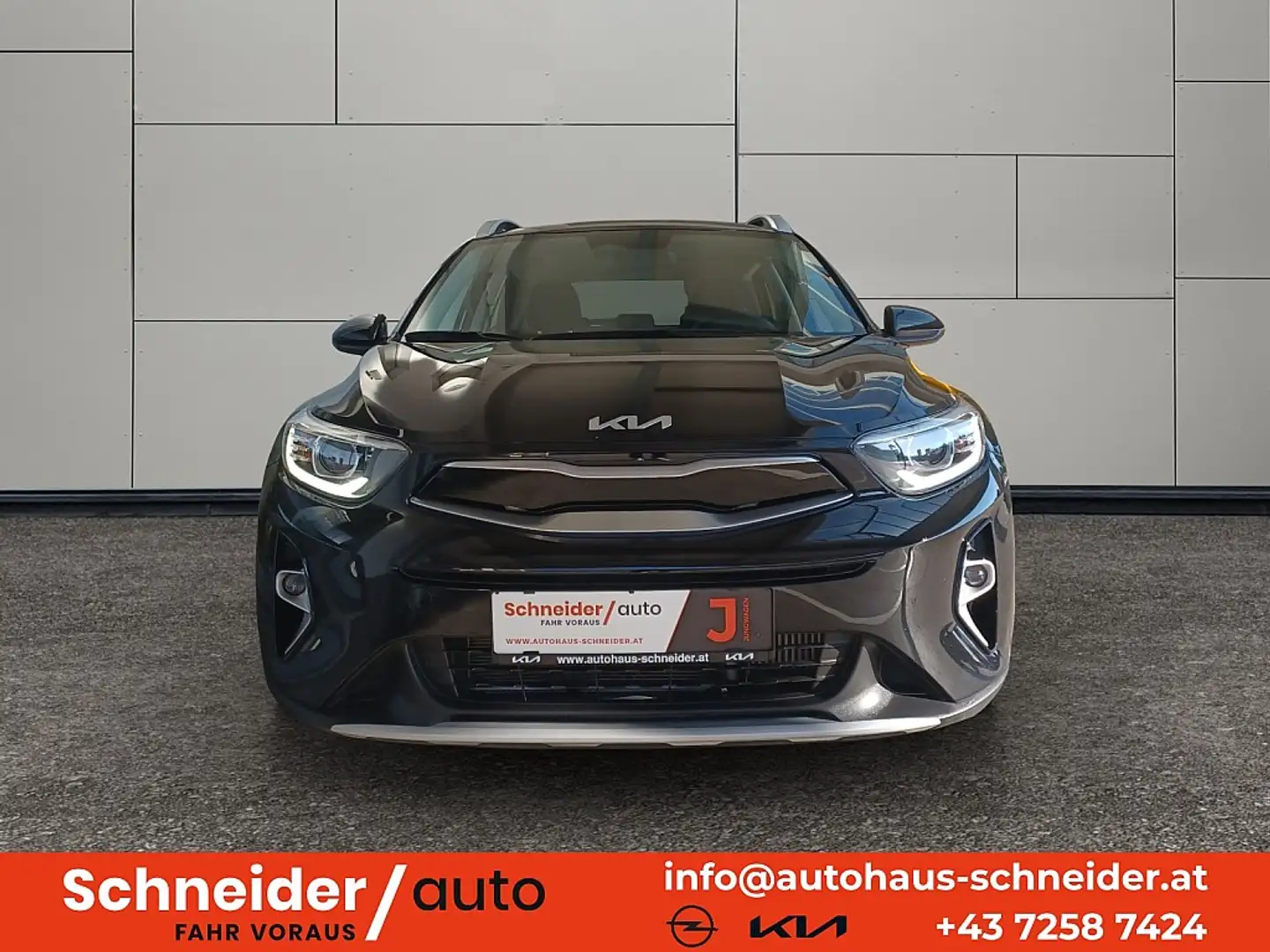 Kia Stonic 1,0 TGDI GPF ISG Silber Noir - 2