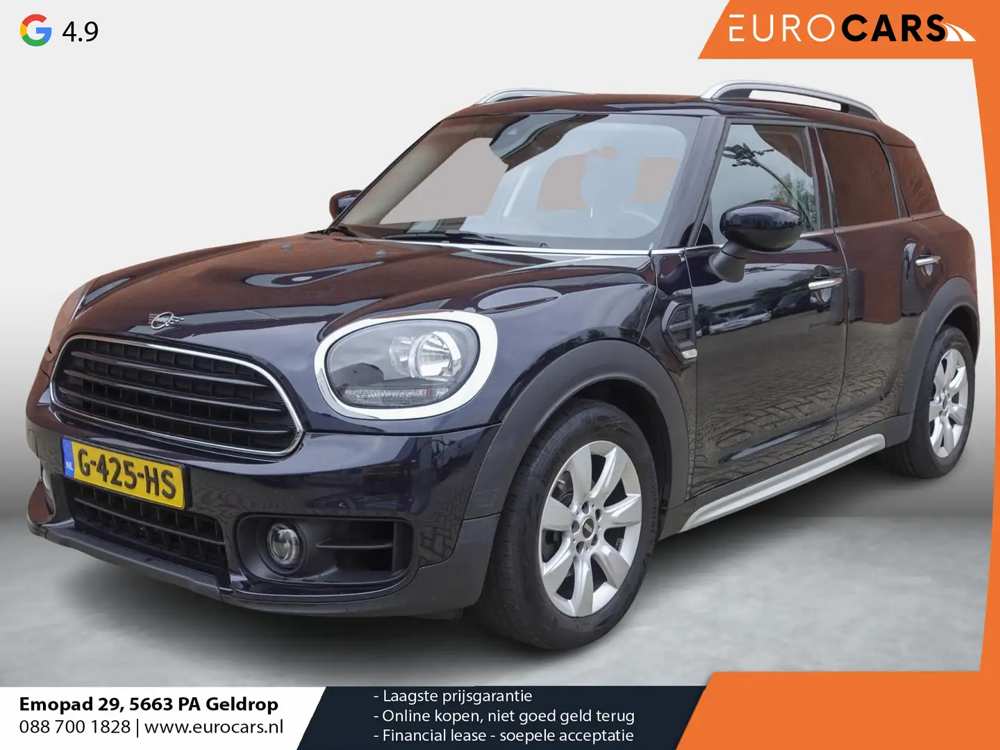 MINI One Countryman 1.5 Pepper Mini  Navigatie Parkeersensoren achter Blauw - 1