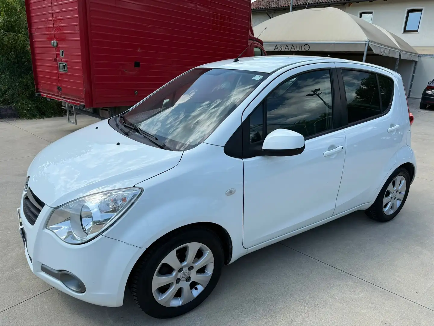Opel Agila 1.2 16v Enjoy Gpl-tech 86cv Bianco - 2