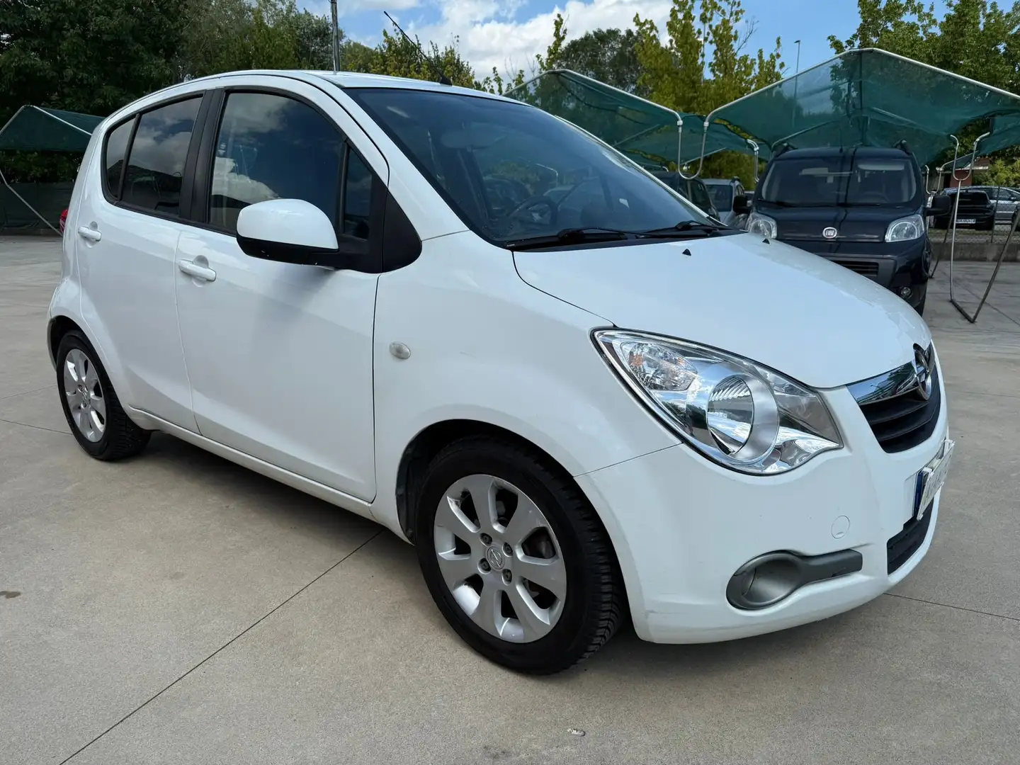 Opel Agila 1.2 16v Enjoy Gpl-tech 86cv Bianco - 1