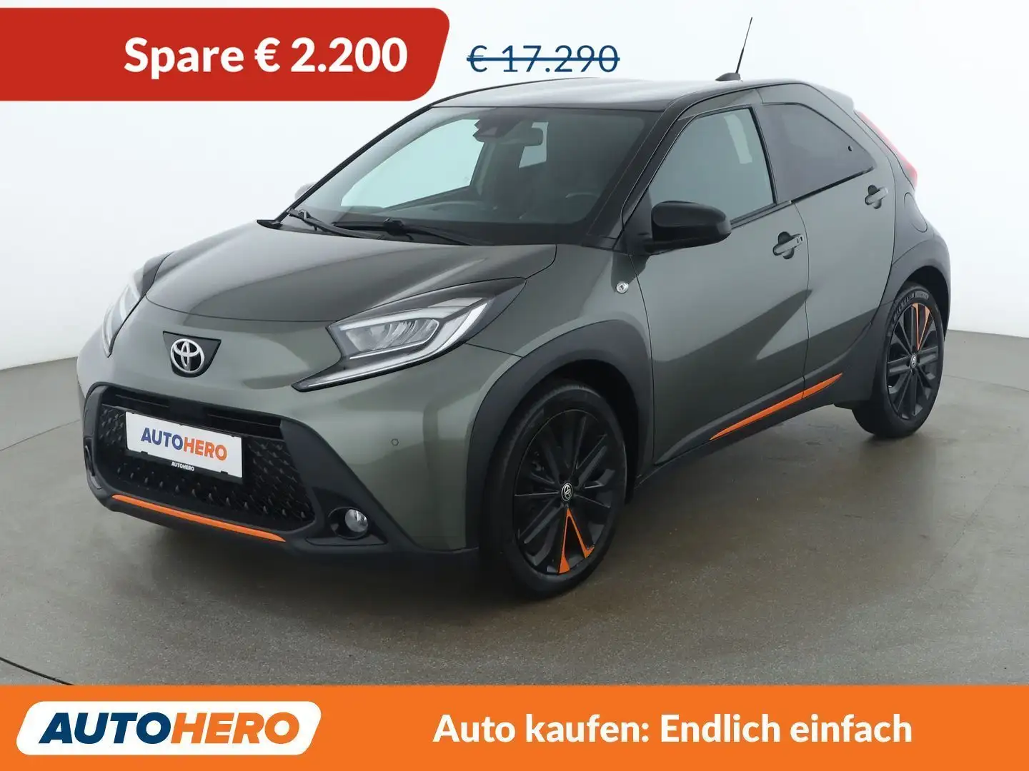Toyota Aygo X 1.0 Limited Grün - 1