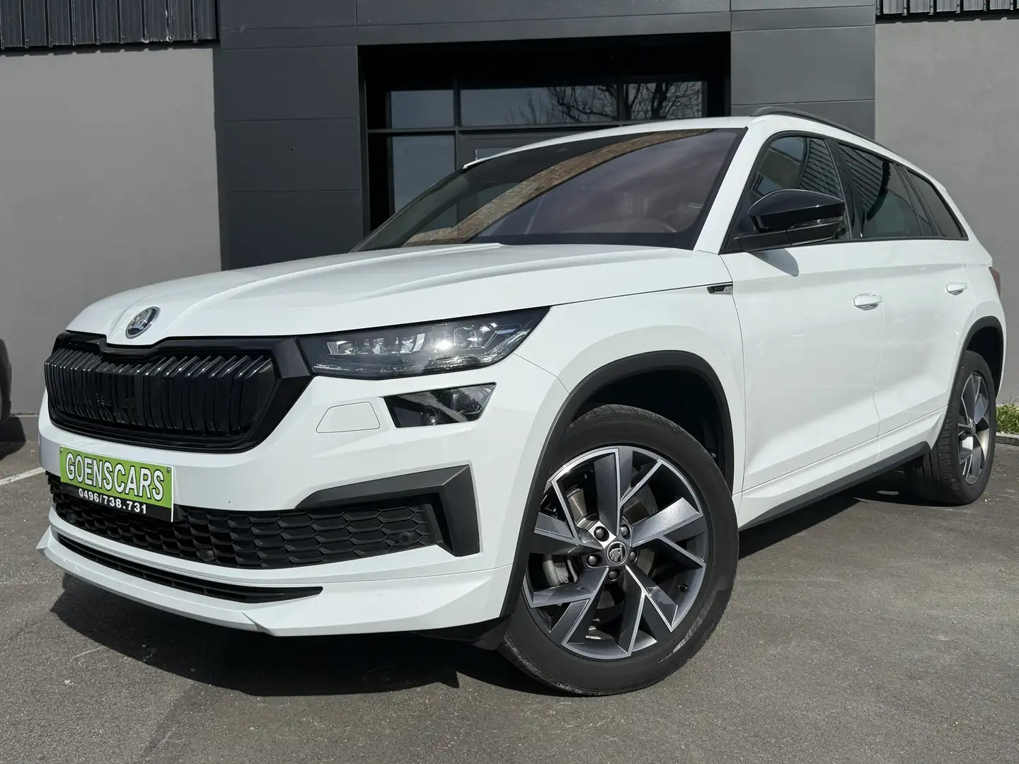 Skoda Kodiaq 1.5 TSI Sportline,FULL LED,CAMERA,KEY LESS😍 Blanc - 1