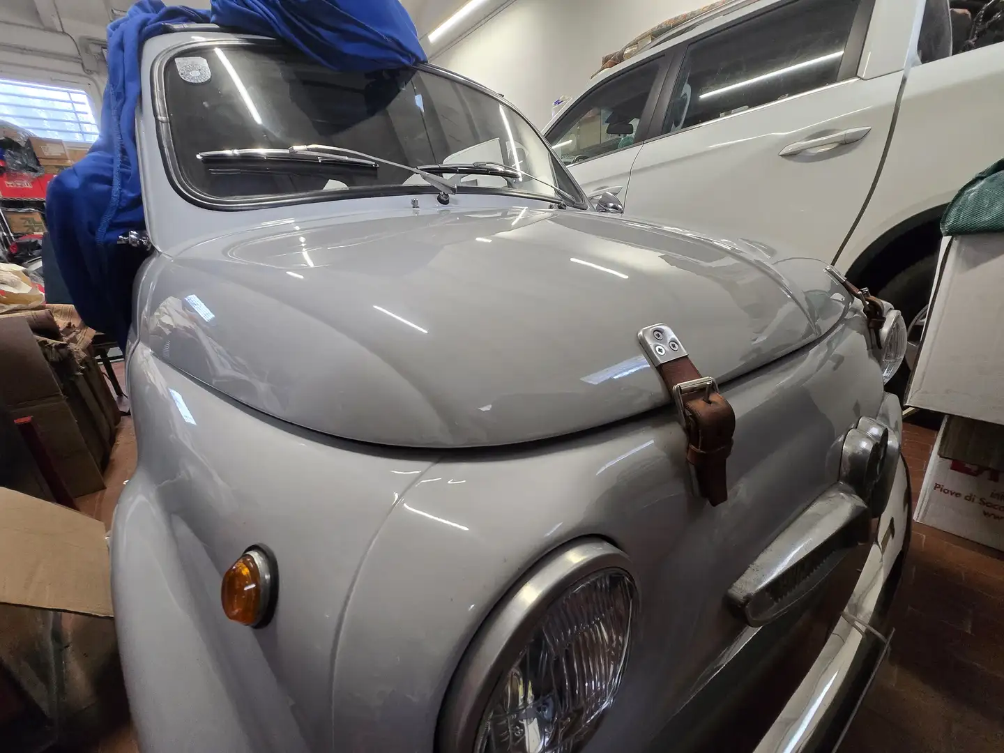 Fiat 595 Abarth Steier Puch Grau - 2