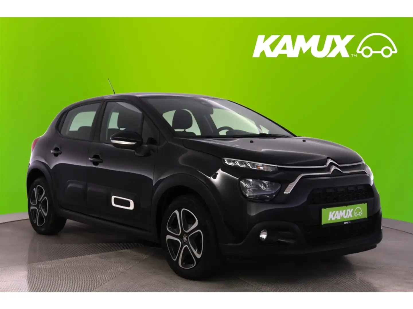 Citroen C3 1.2PureTech 110 Plus+LED+TEMPO+KLIMA Zwart - 1