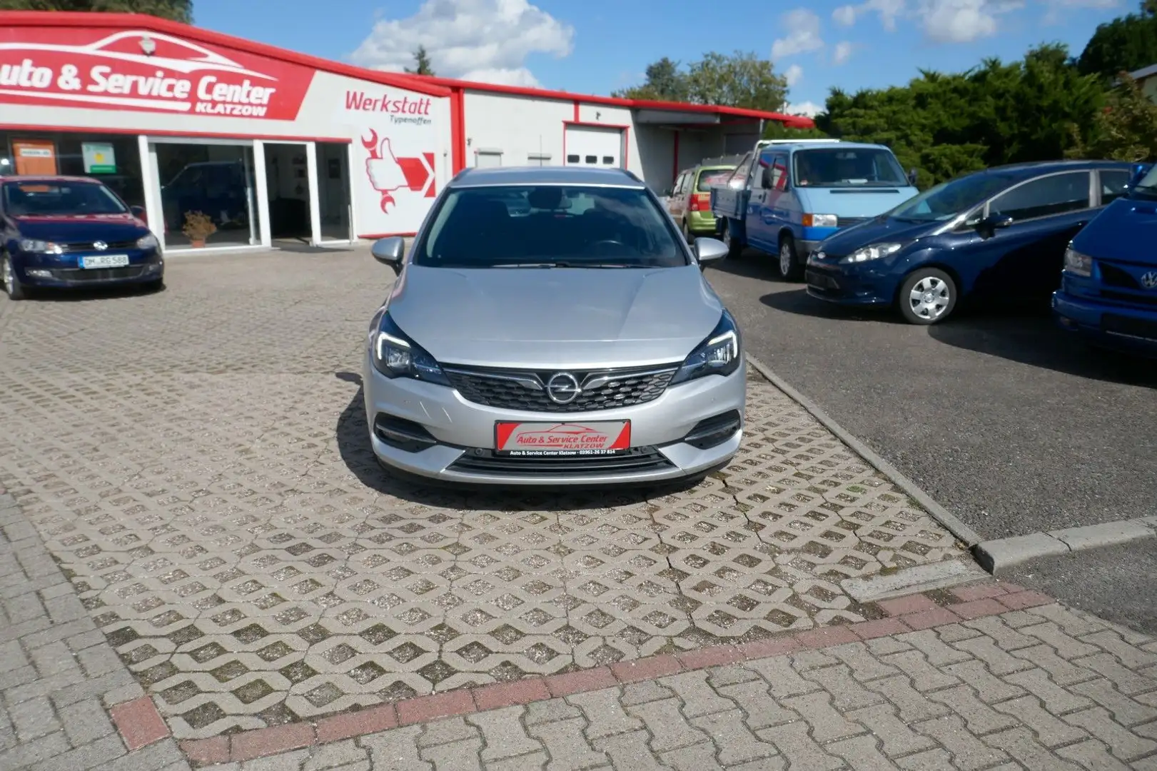 Opel Astra ST 1.5 Diesel 90kW Business Edition 1.HAND Silber - 2