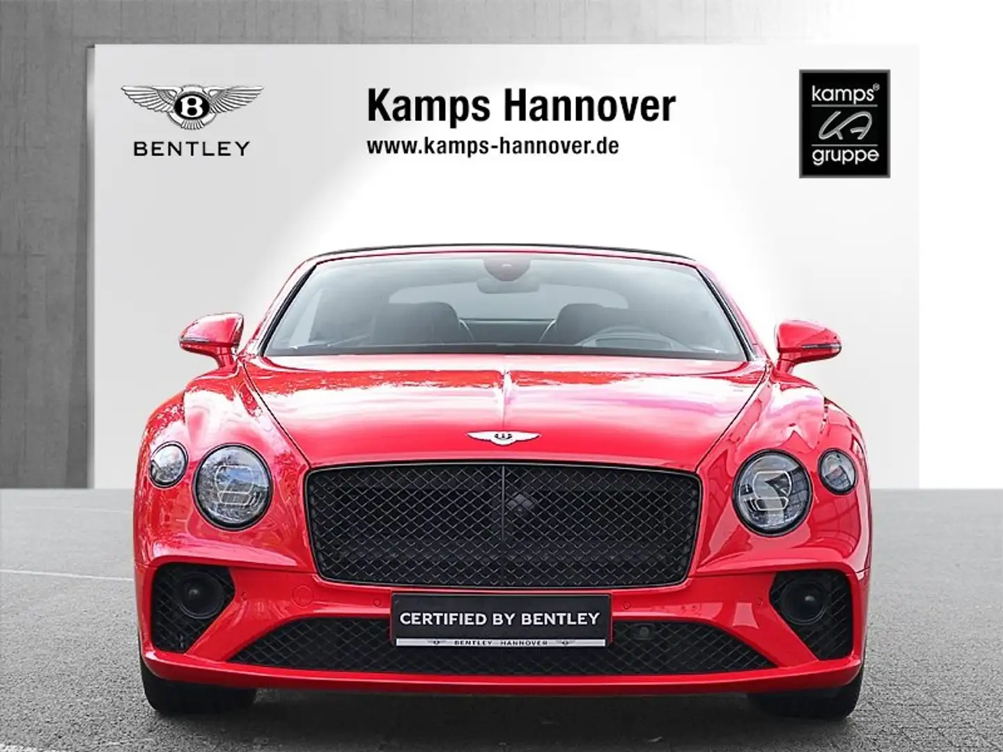 Bentley Continental GTC W12 *100 Jahre*Rotating*B&O* Rot - 2