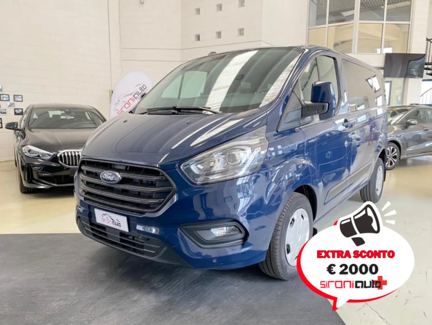 Ford Transit Custom 320 2.0 EcoBlue 130 Combi Trend 9 Posti - PROMO S Синій - 1