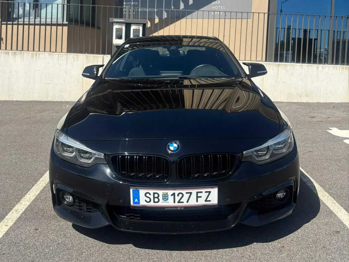 BMW 420 420d Coupé M Sport Aut. Schwarz - 2