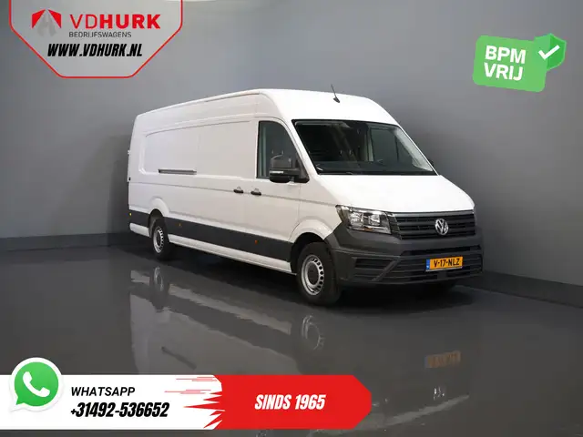 Volkswagen Crafter 35 2.0 TDI 140 pk L5H3 BPM VRIJ! 2x Schuifdeuren/