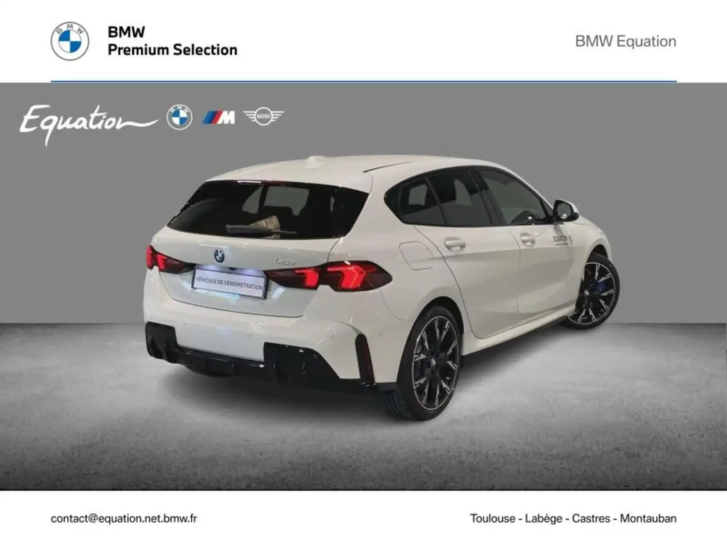 BMW 120 120dA 163ch M Sport DKG7 Bianco - 2